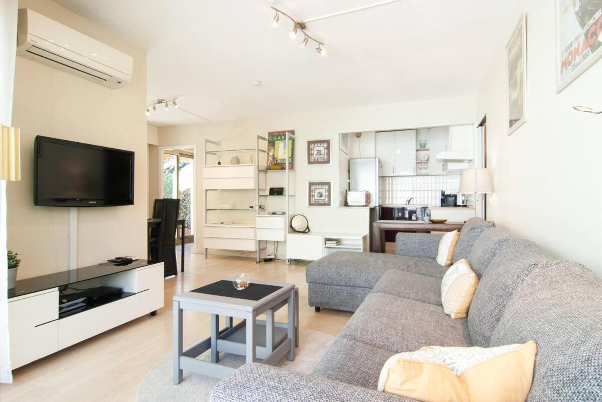 Elegant Apt W/2 Terraces/Mins To Beach & Shops Antibes Exterior foto